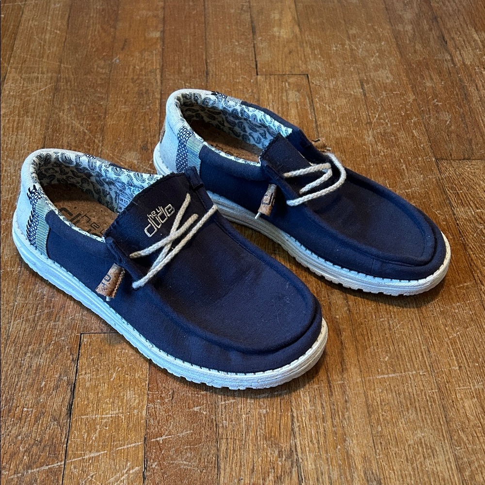 Hey Dude Men's Dark Blue Loafers